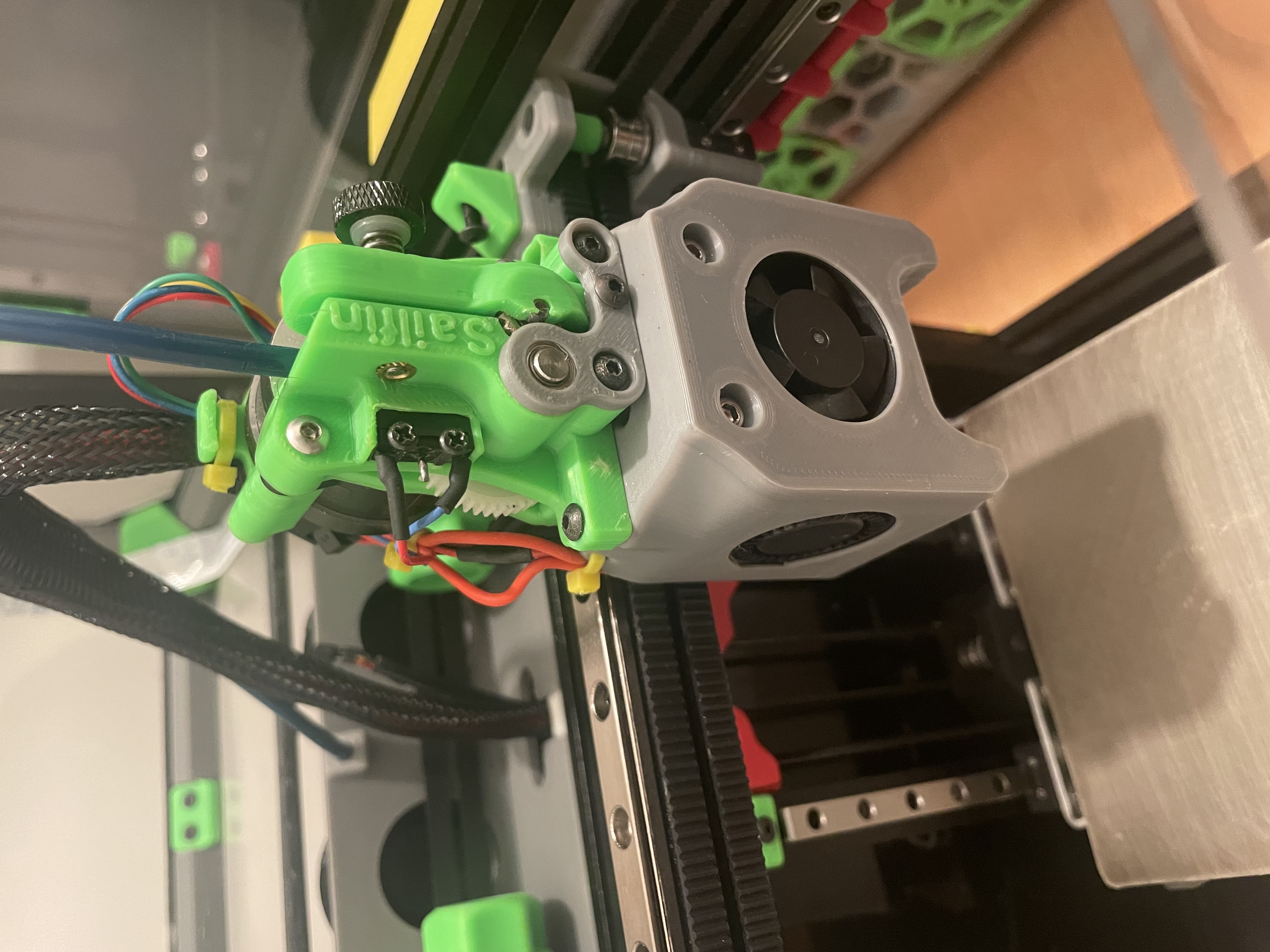 Voron V0 sailfin with filament sensor & MiniSherpa