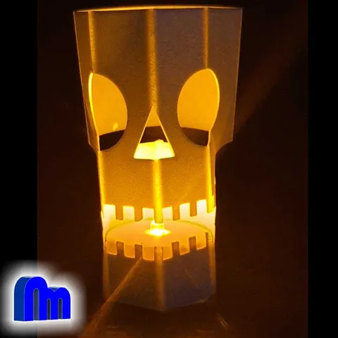 Photophore Crane pour Haloween