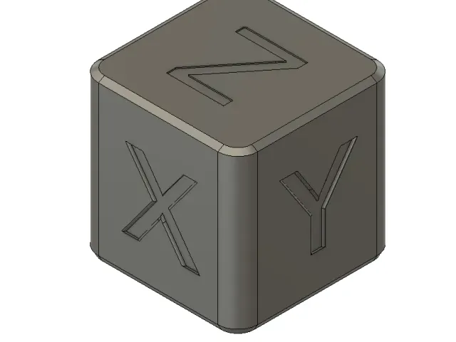 40mm calibration cube