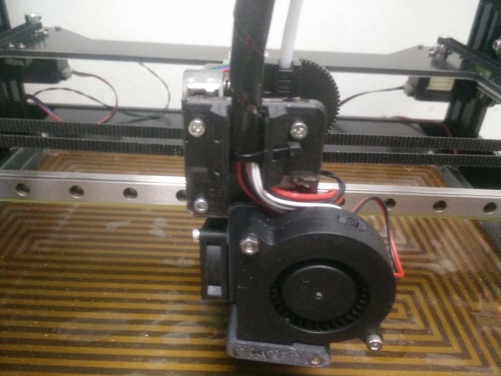 Hotend Cable Management for Gecko 3D Printer/Titan Extruder