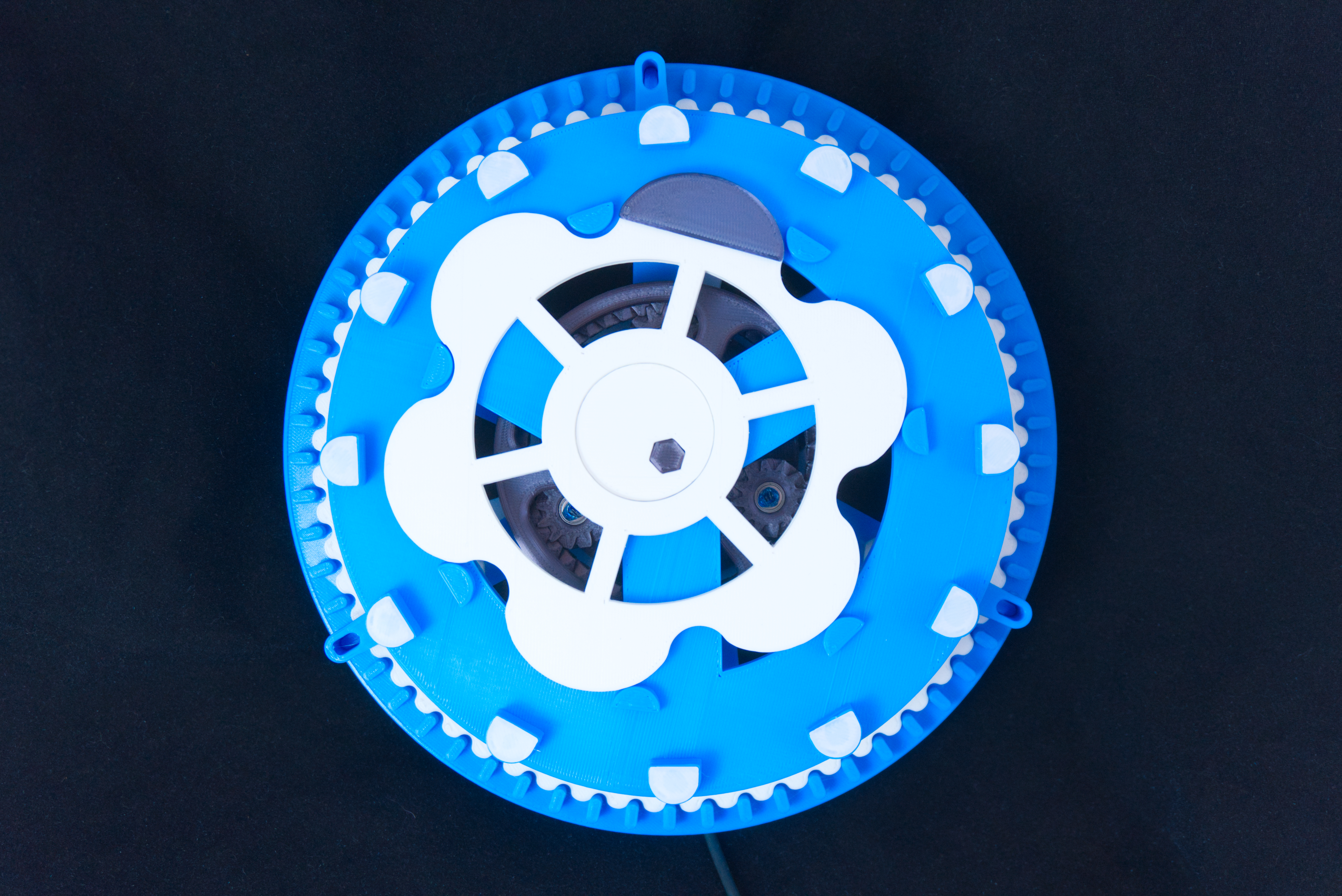 Cycloidal Gear Clock