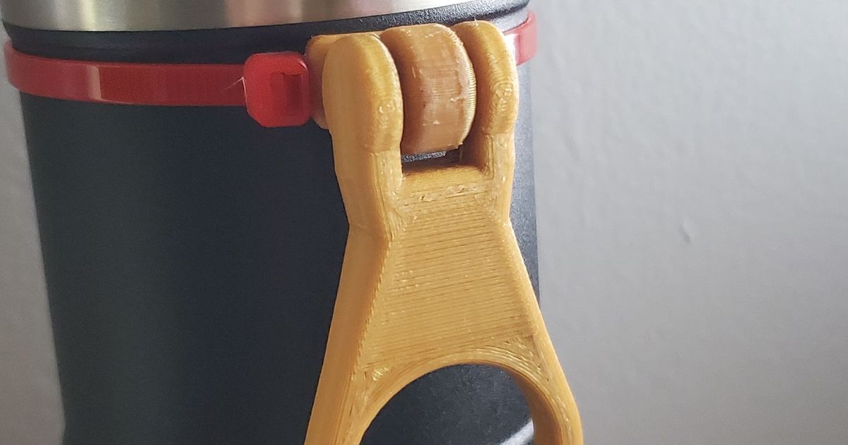 STL file STANLEY mug handle ☕・3D printer design to download・Cults