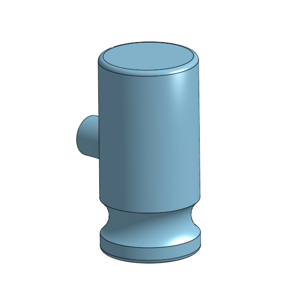 Miniatura 6 do modelo 3D Electronic Components Knobs