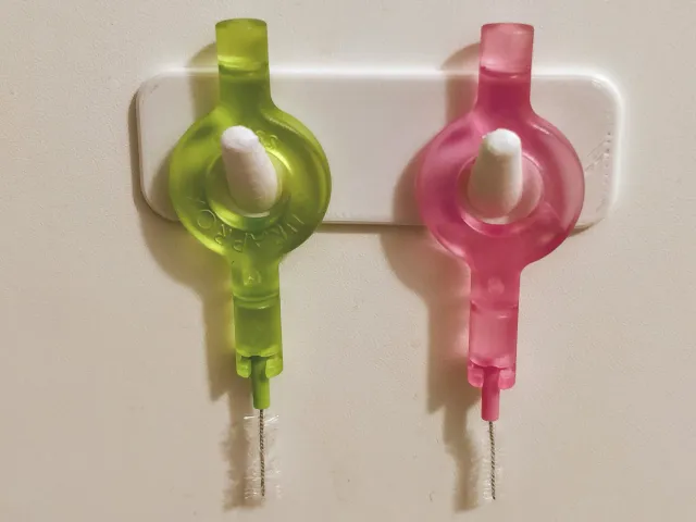 Curaprox interdental toothbrush hanger