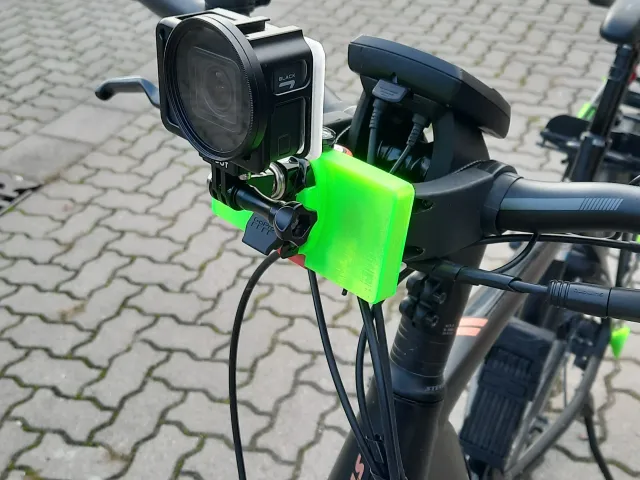 GOPRO connection to KlickFix handlebar bag mount