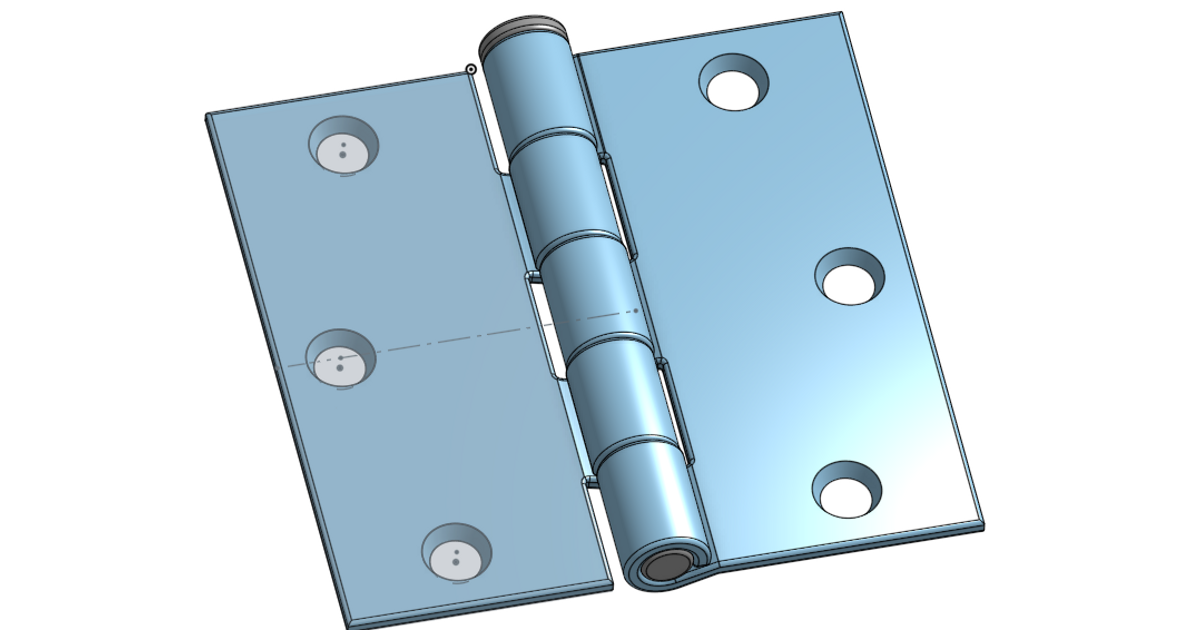 Door Hinges by Sebo Download free STL model