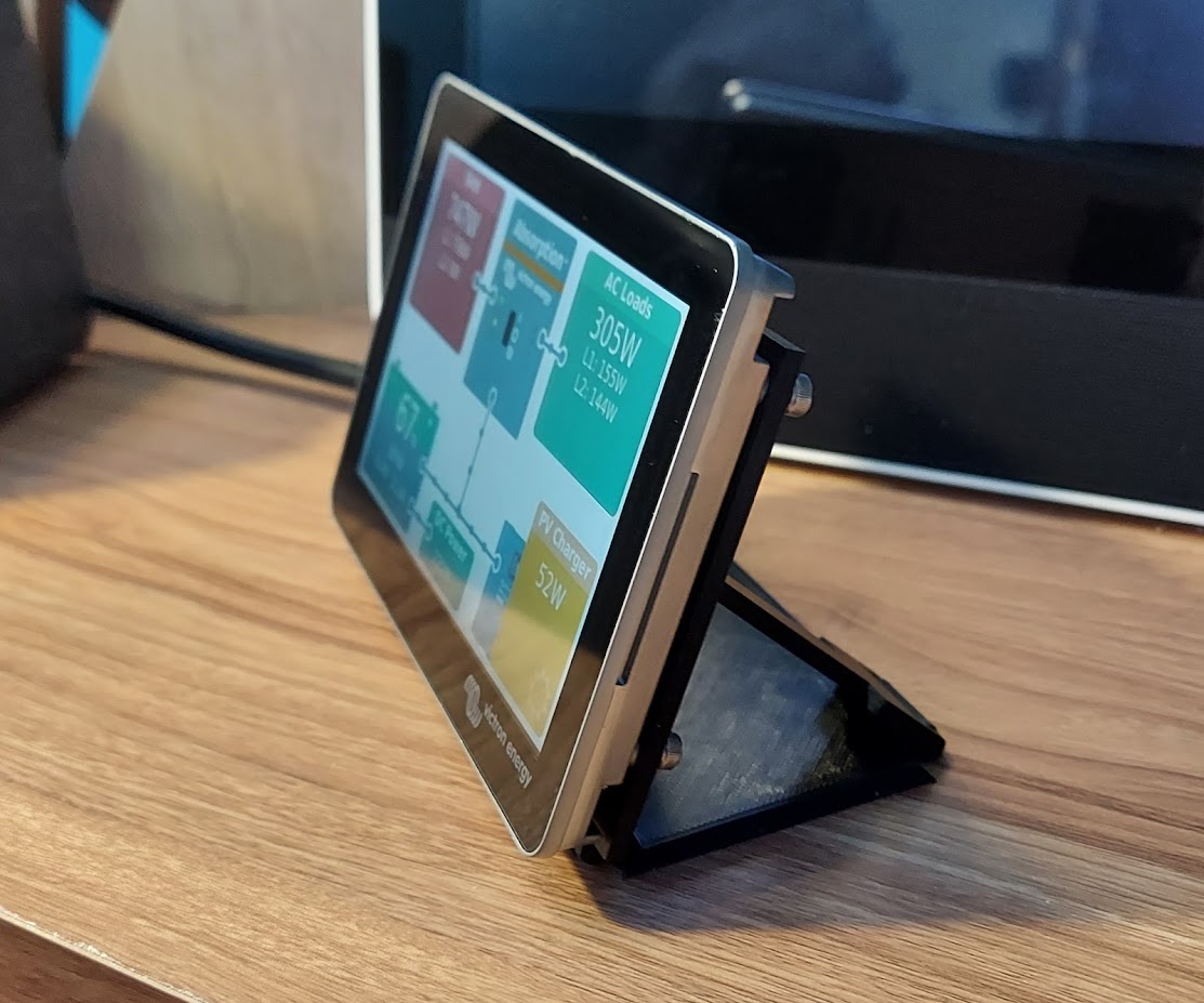 Cerbo GX Touch 50 Adjustable Angle Desk Stand