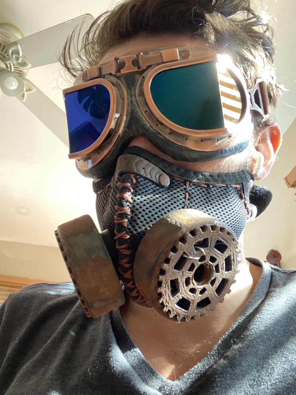 Steam Punk Gas Mask Filters