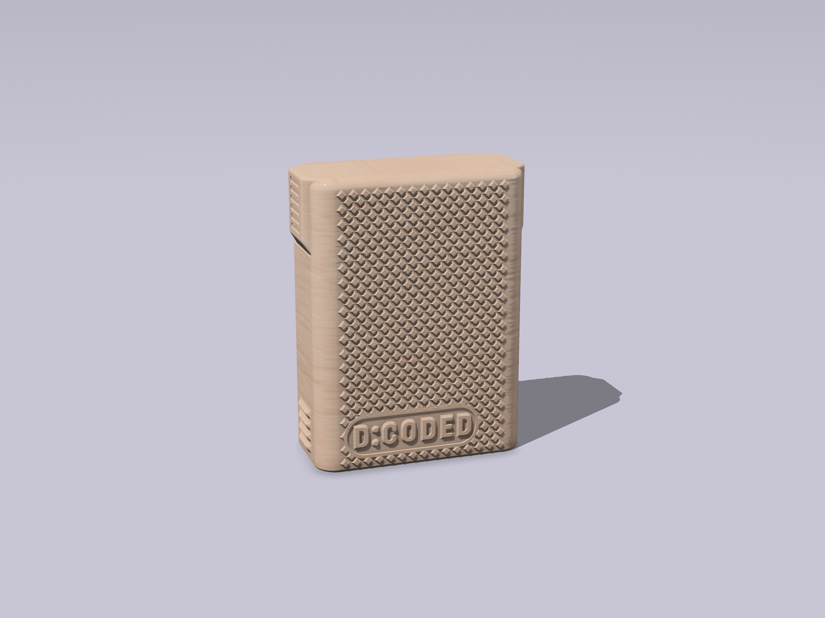 Miniatura 2 do modelo 3D Sliding Cigarette Box