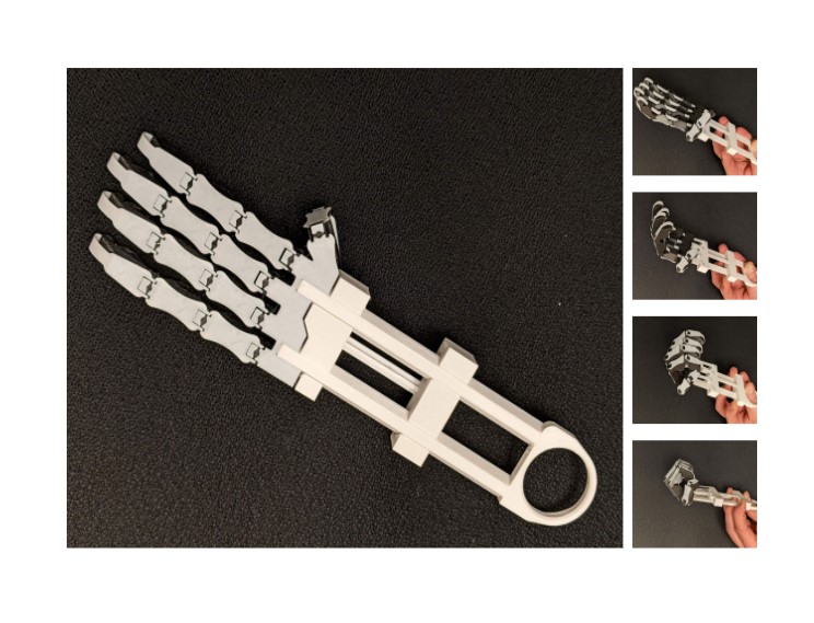 Robotic Skeleton Hand