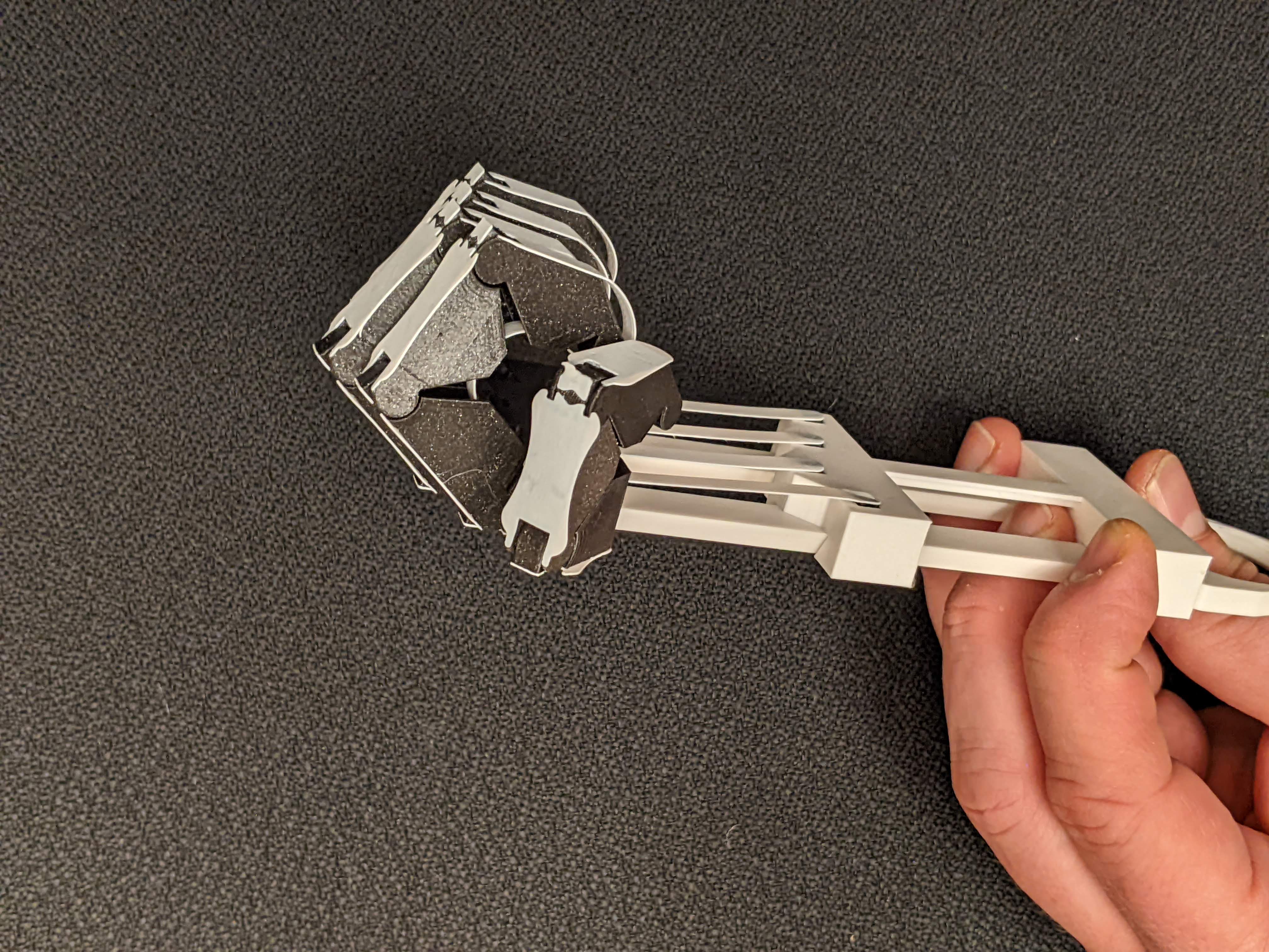 Miniatura 6 do modelo 3D Robotic Skeleton Hand