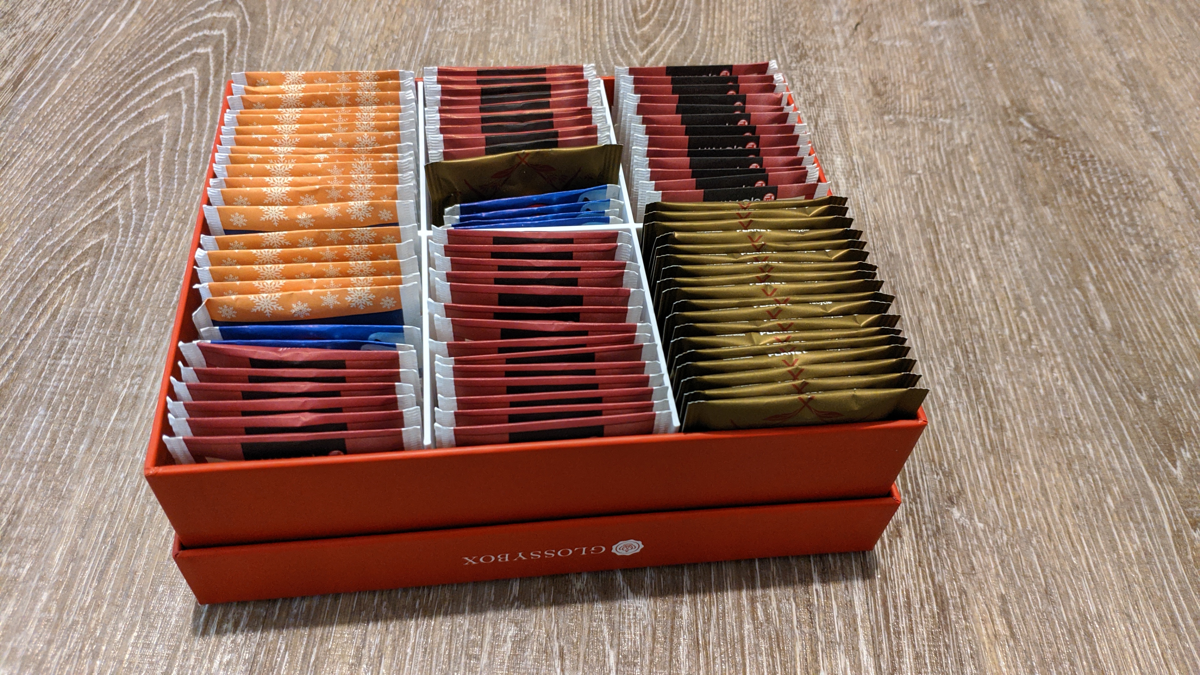 Teabag insert for glossybox upcycling