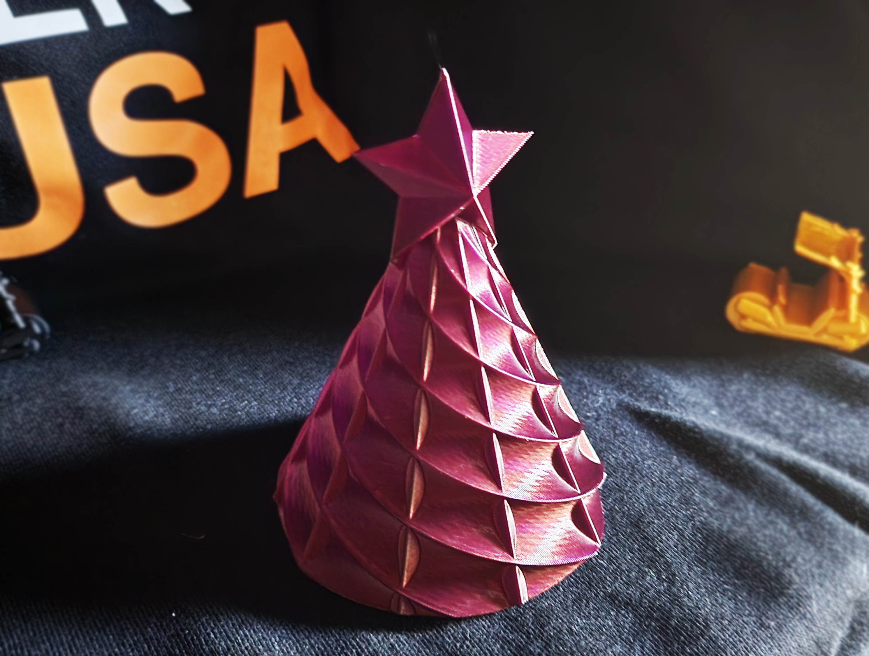 Miniatura 4 do modelo 3D Vase Mode Xmas Tree ☆
