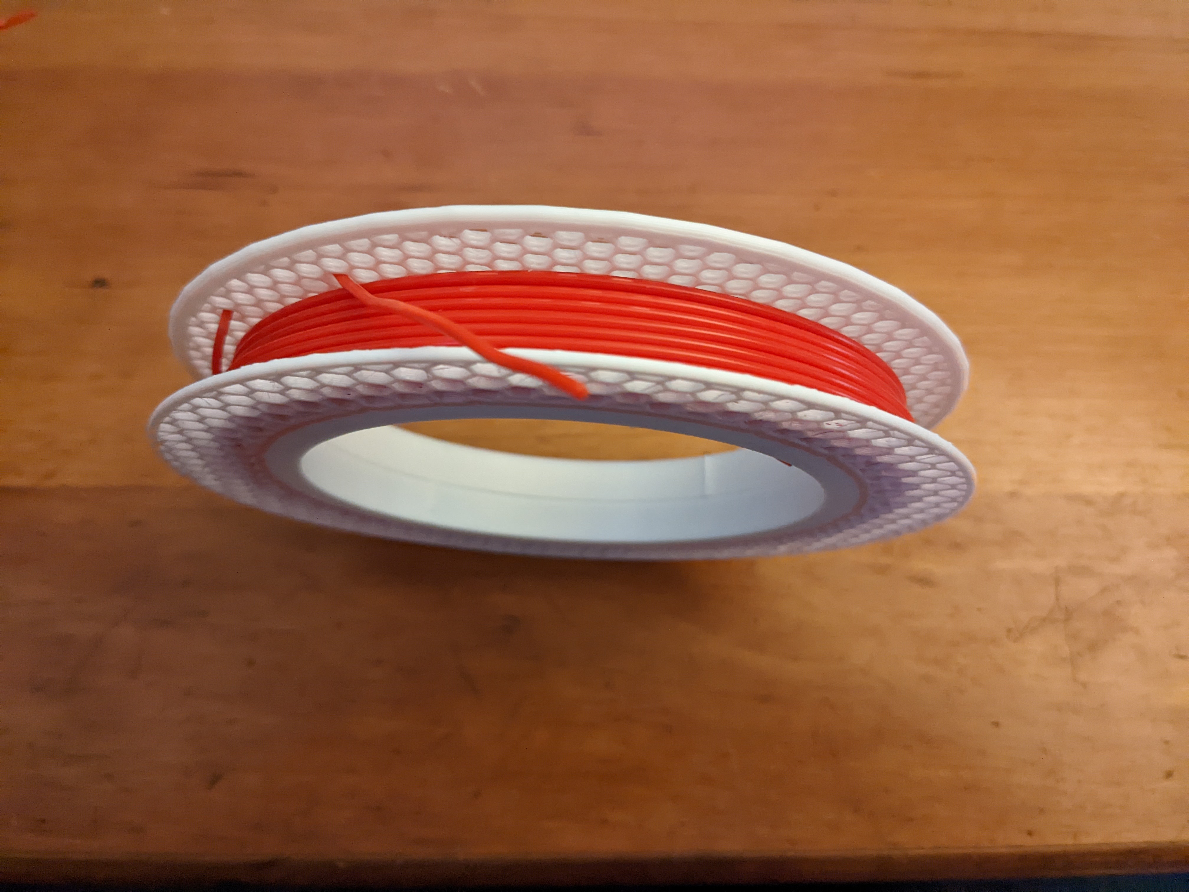 Filament sample spool