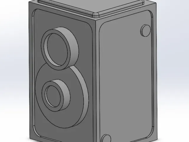 Mini TLR Camera Medium Format