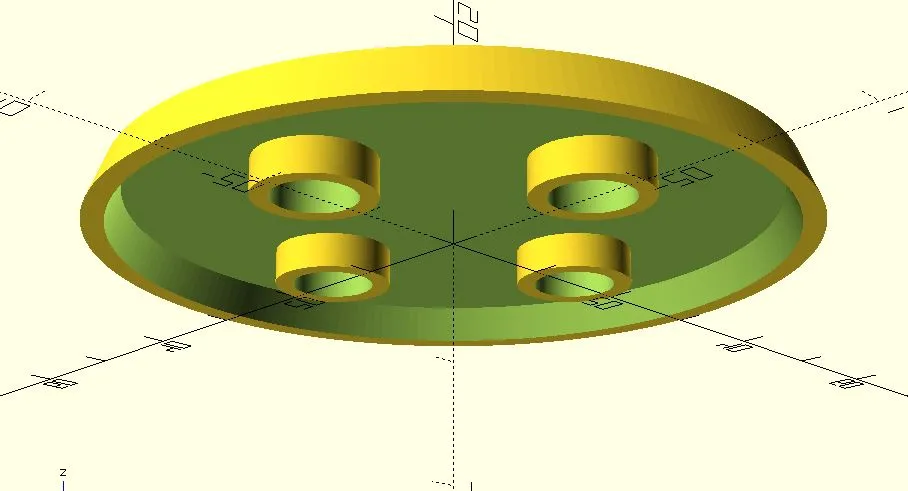 Embroidery Hoop Stand by Cygwulf, Download free STL model