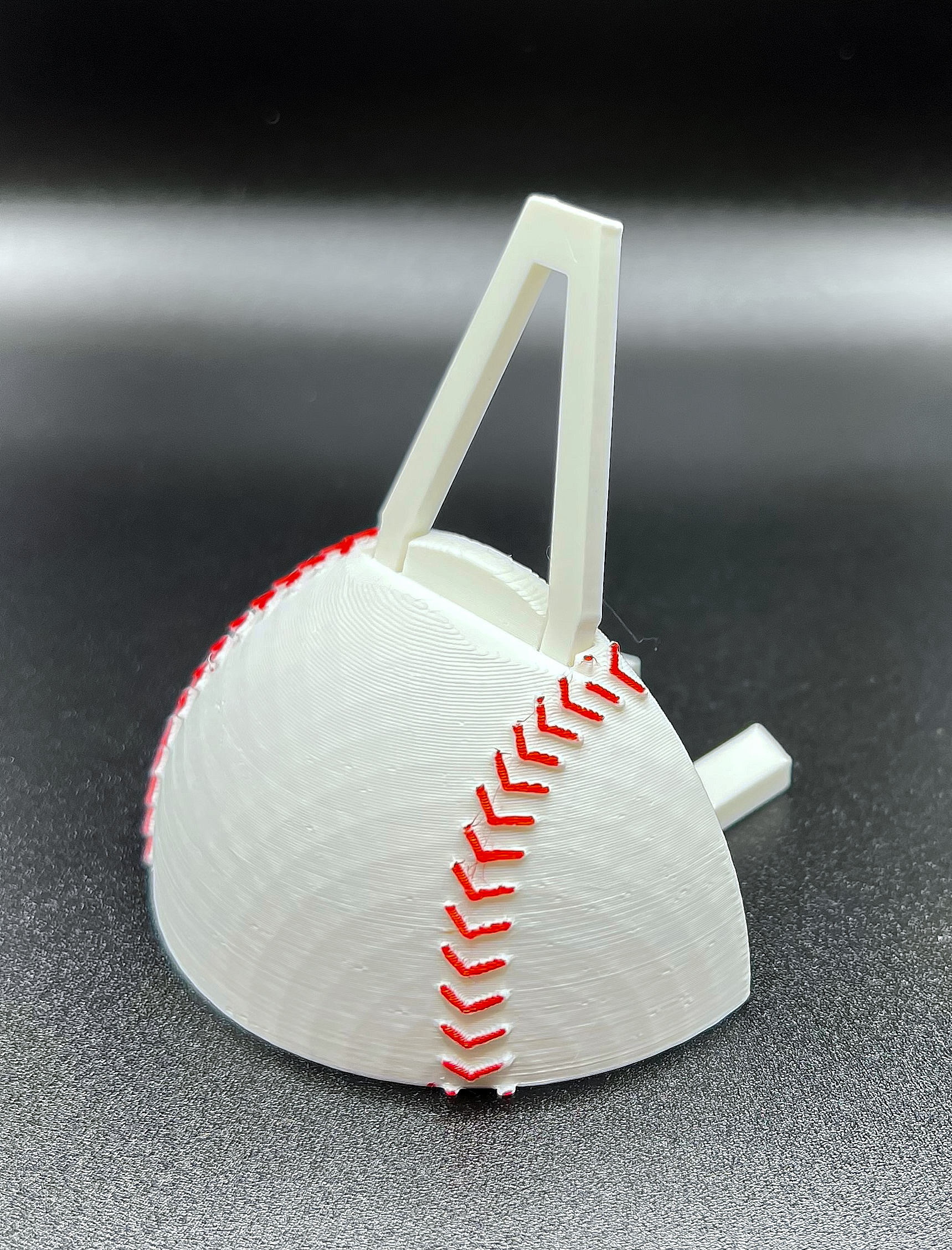 Baseball Card Holder Quarter Baseball by TDMD Download free STL