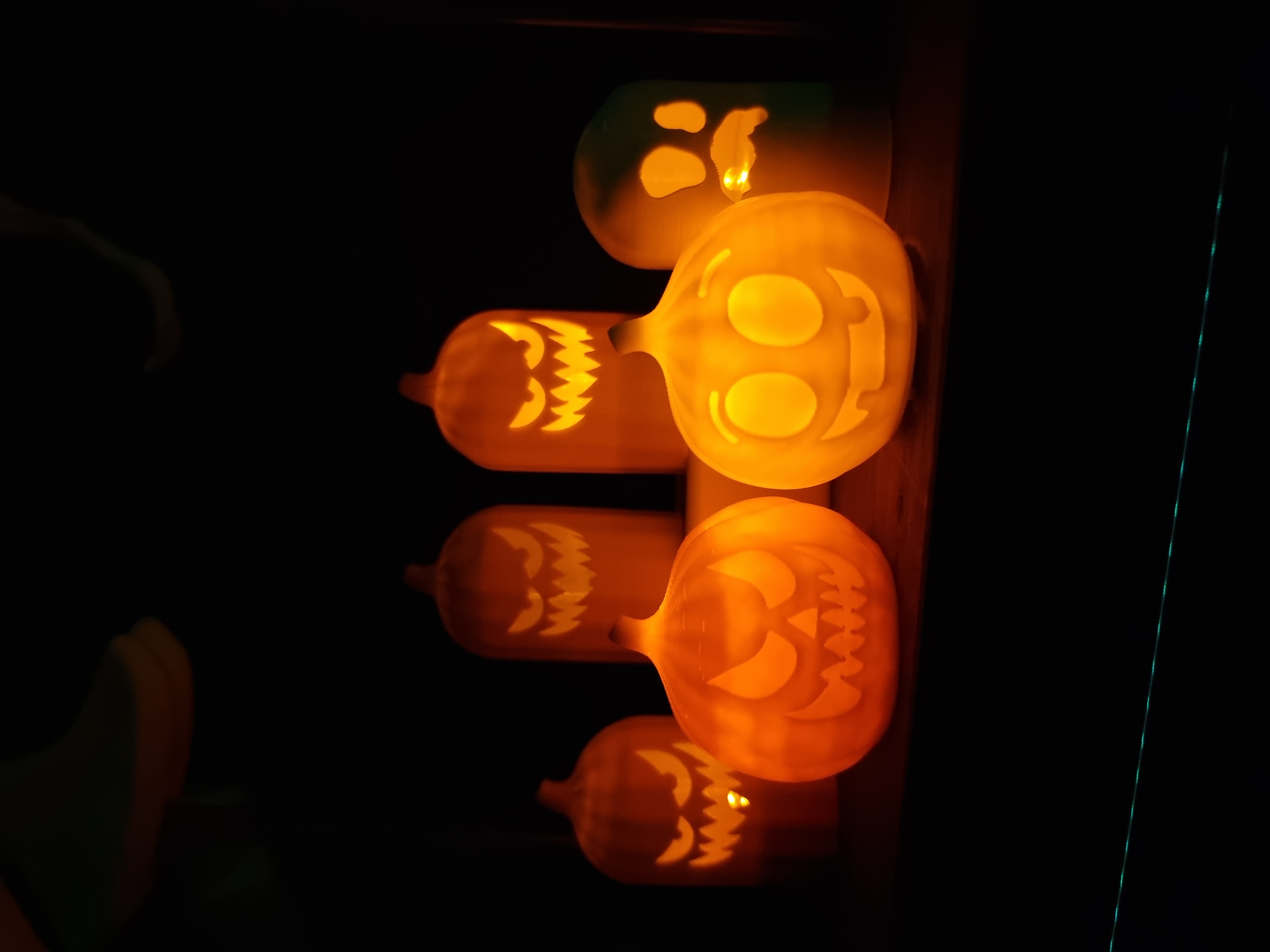 Halloween Pumpkin LED Tealight
