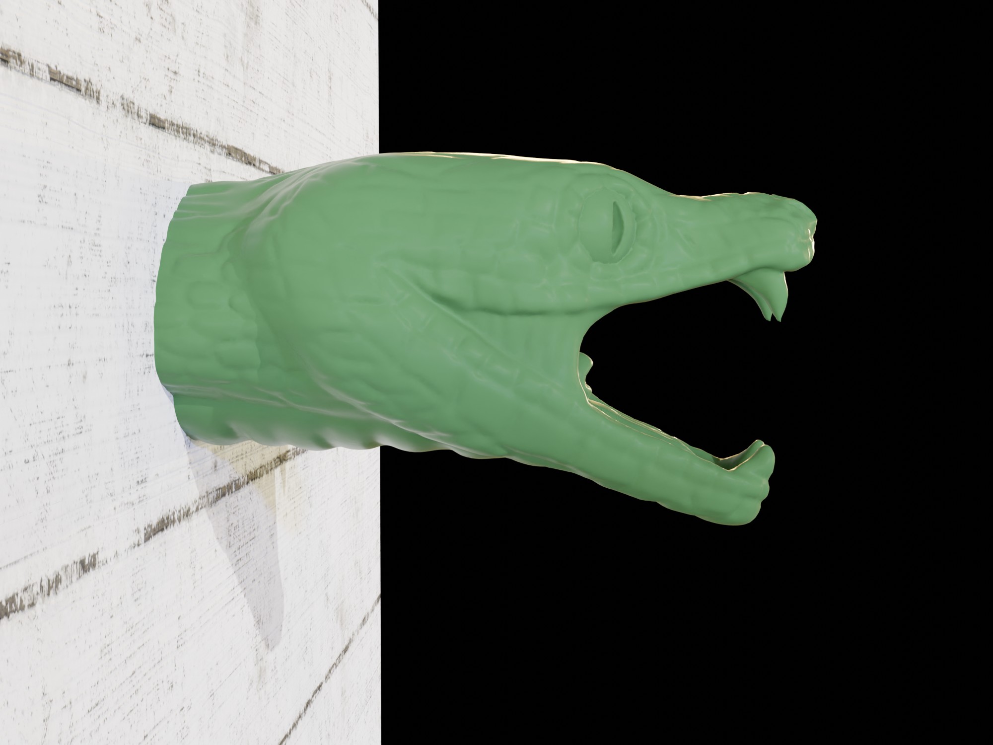 Snake cabinet knob