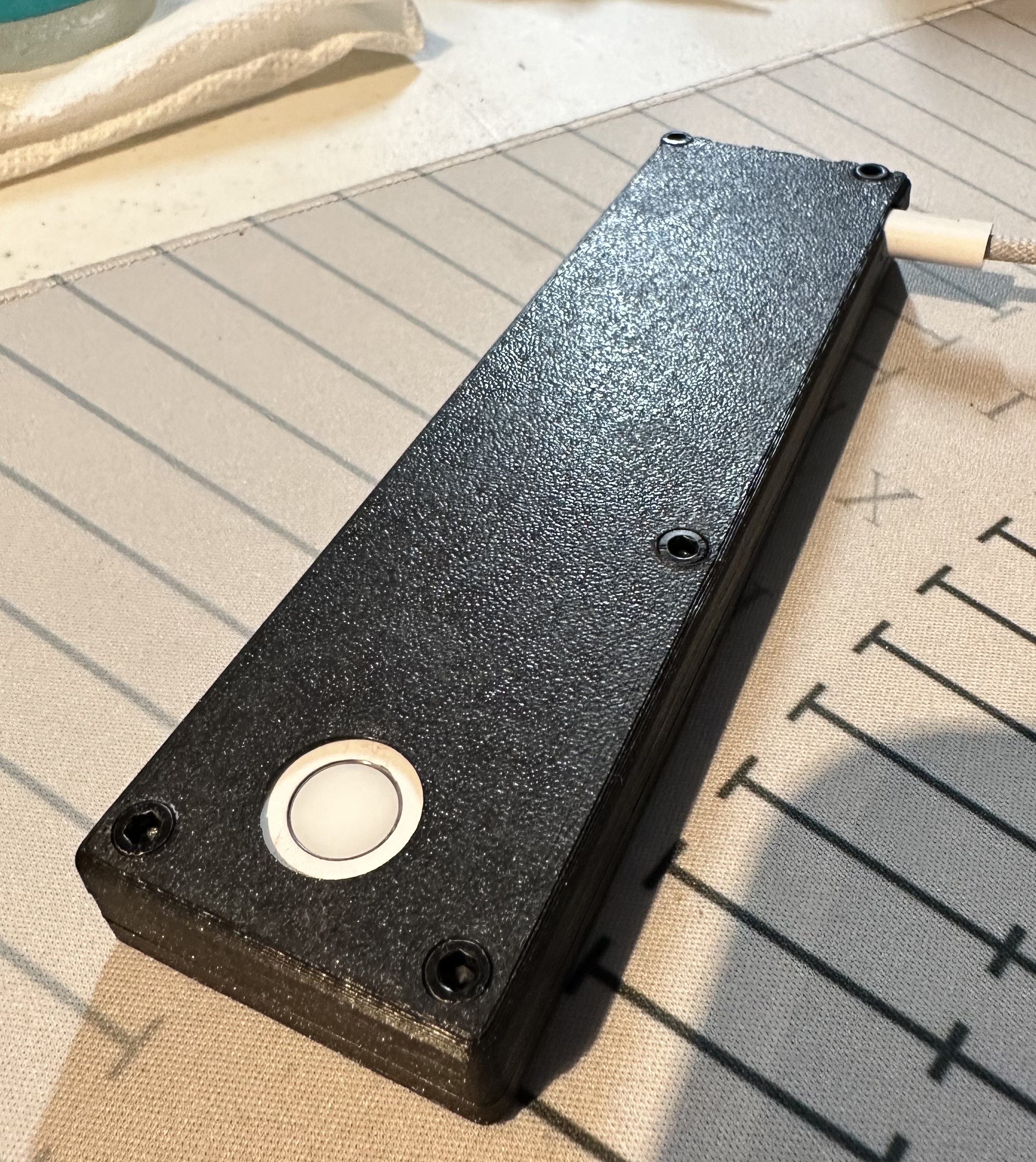 Mac Keyboard TouchID Button Case with Battery