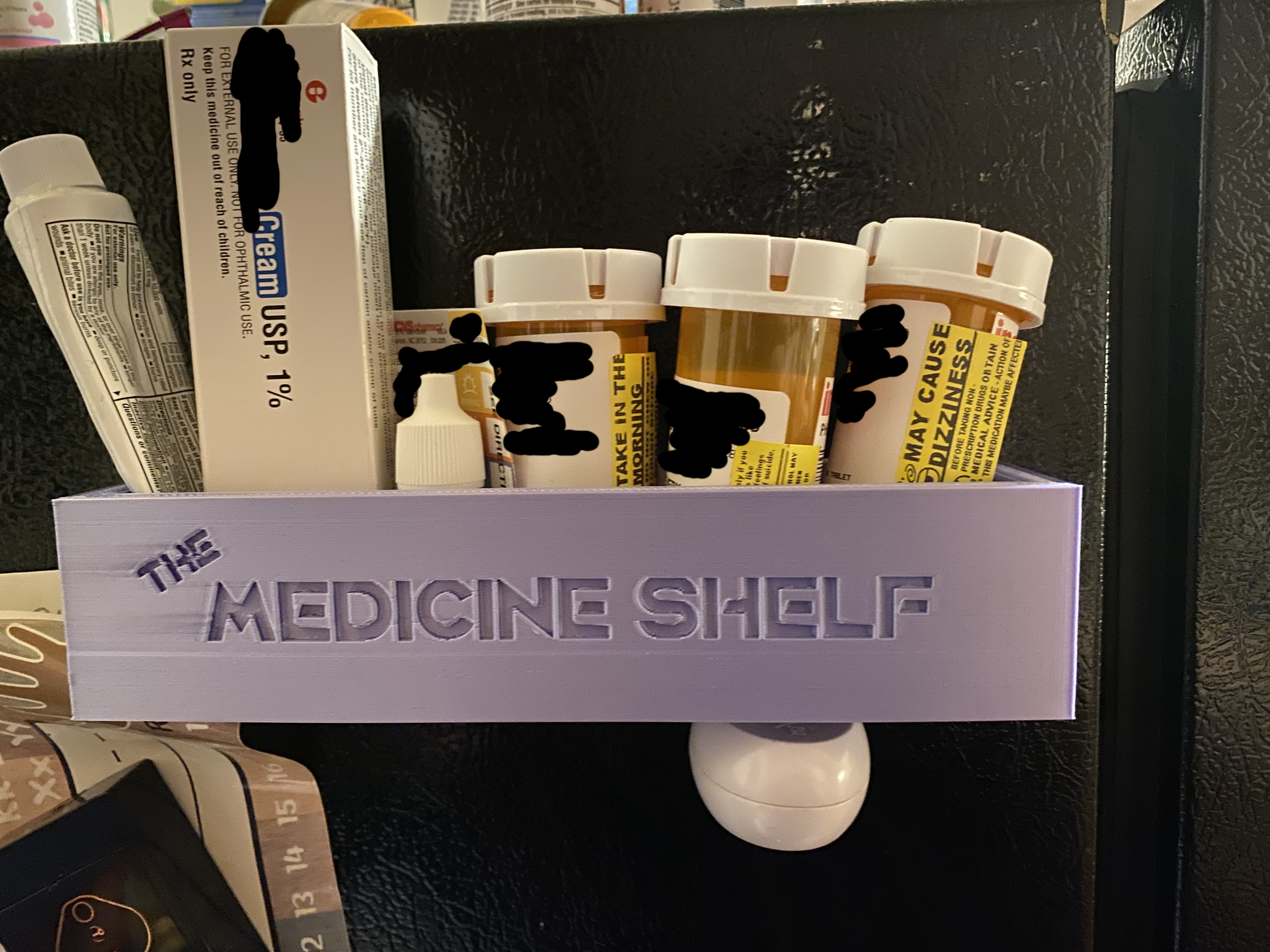 Magnetic Medicine Shelf