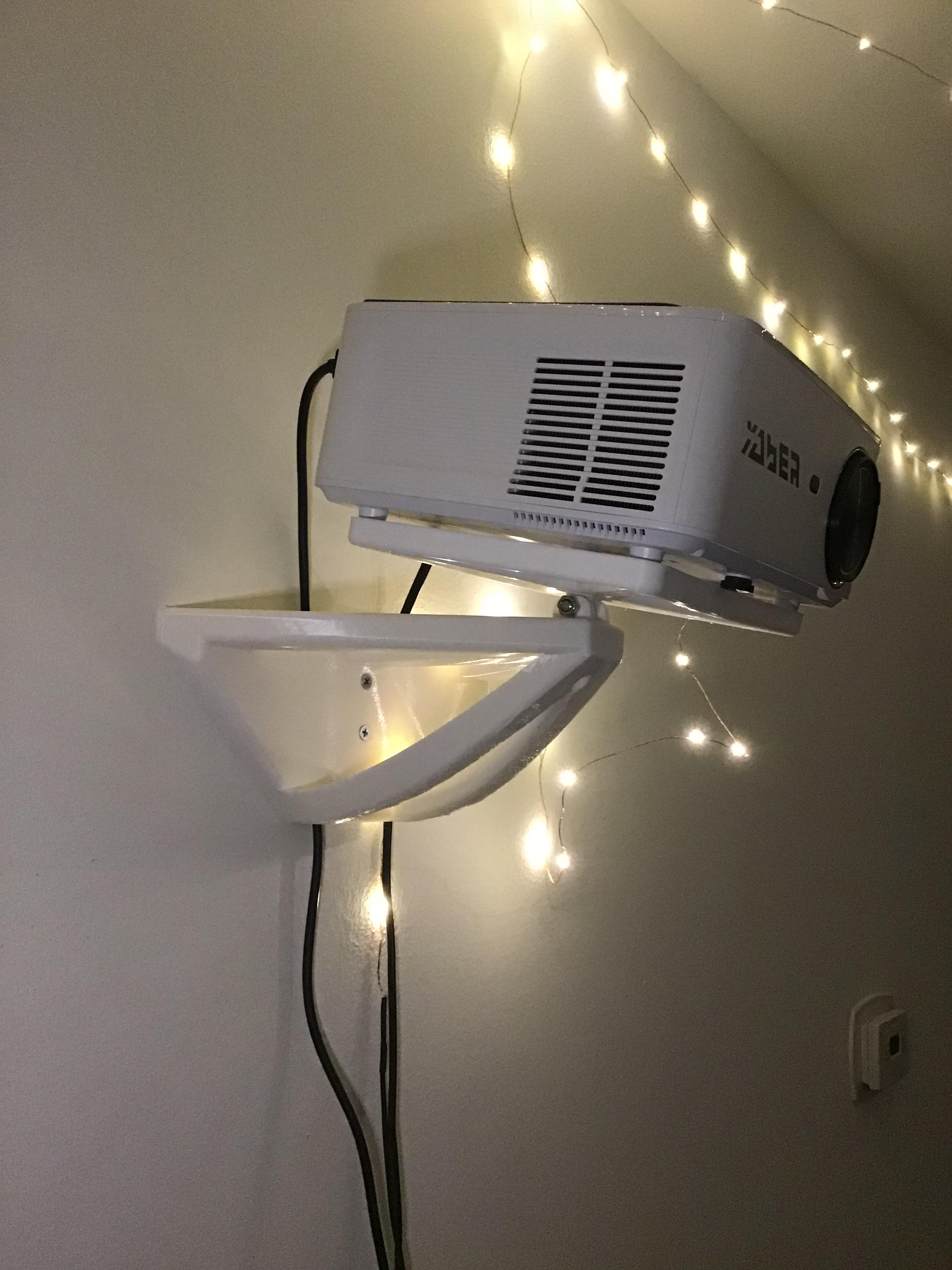Projector Wall Mount by Burns Creative Download free STL model