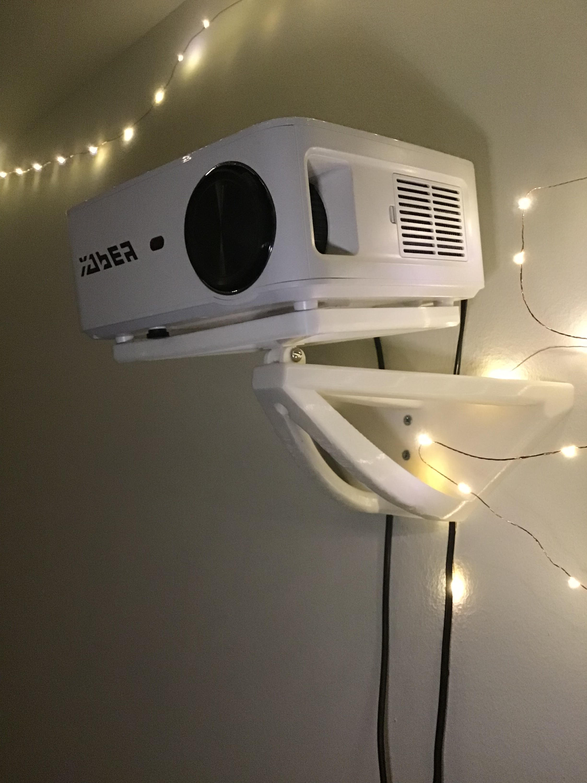 Projector Wall Mount by Burns Creative Download free STL model