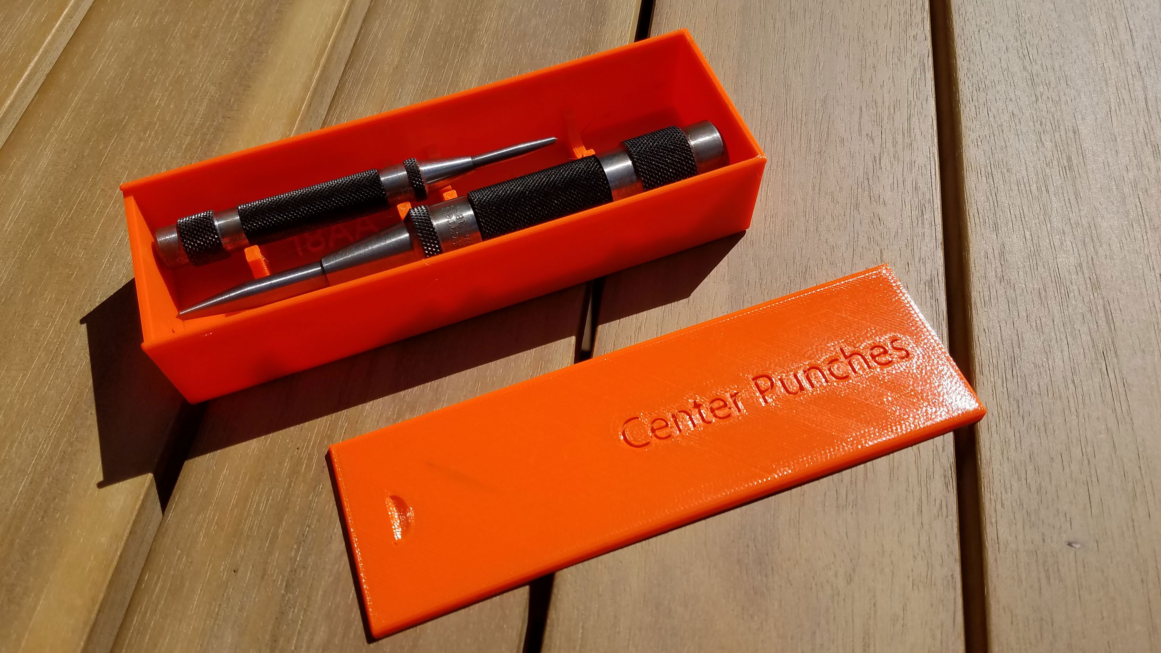 Starrett Center Punch Box by Extra Fox Download free STL model