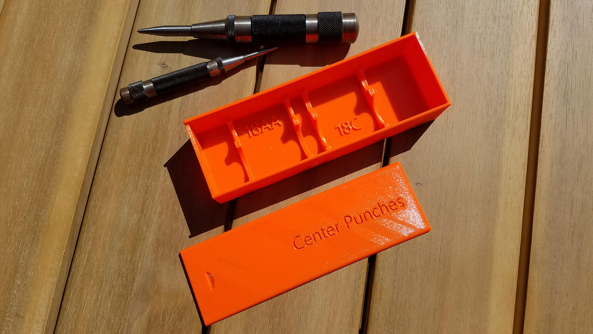 Starrett Center Punch Box by Extra Fox Download free STL model