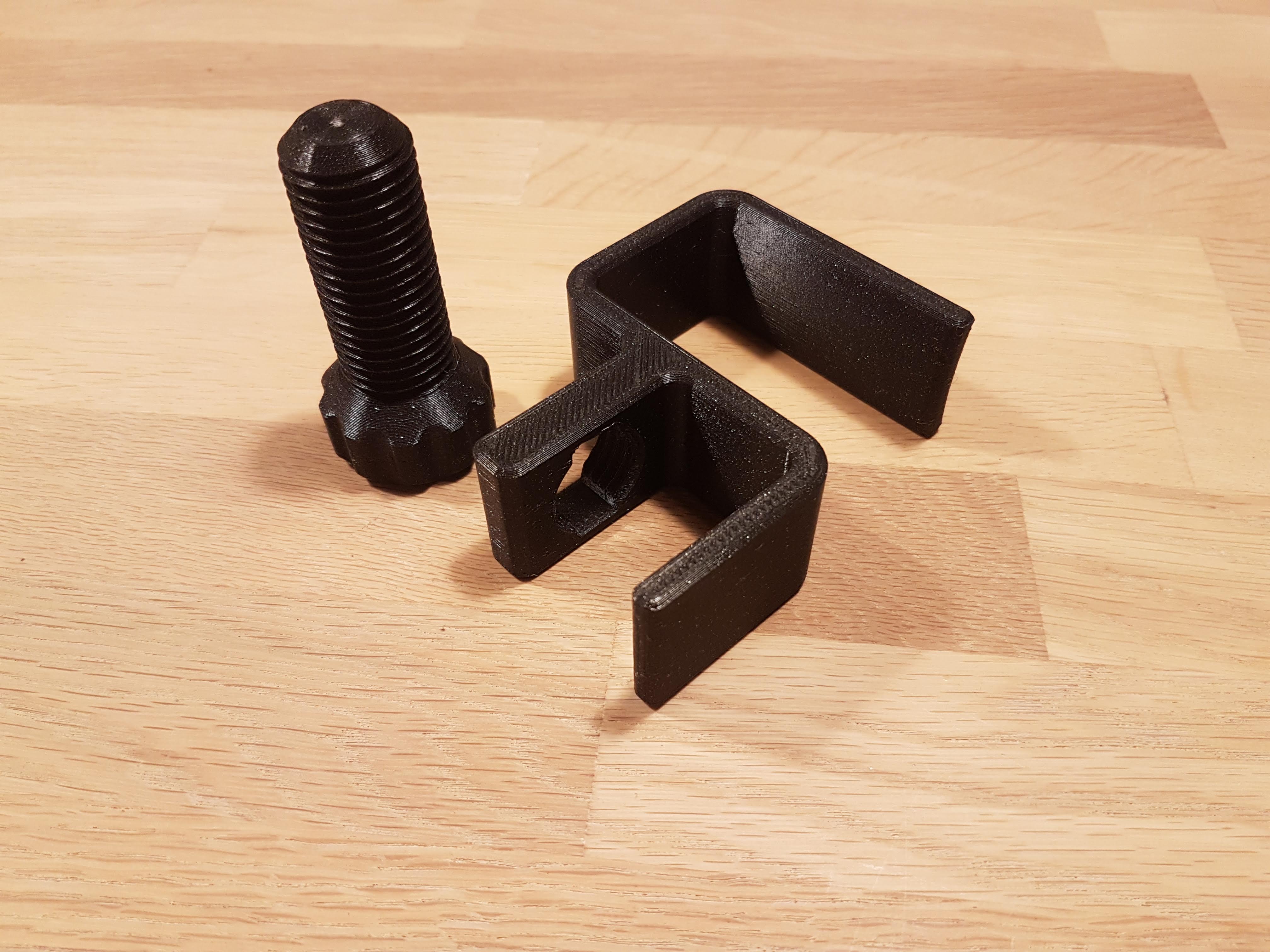 Miniatura 4 do modelo 3D Headphone Table Hanger - Vertical