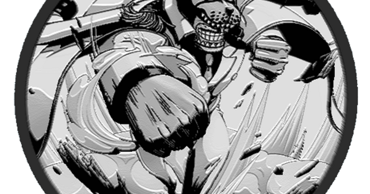 Monkey D garp One Piece Coaster V2 By Tecnoculebras Download Free STL monkey-d-garp-one-piece-coaster-v2-by-tecnoculebras-download-free-stl