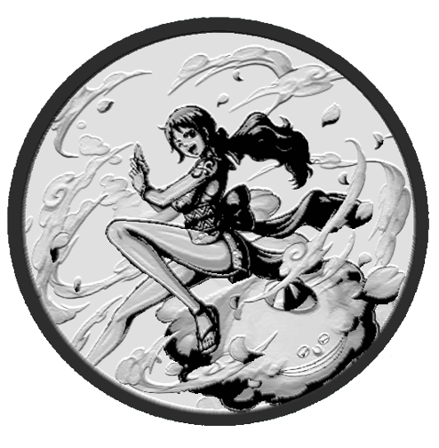 nami one piece coaster
