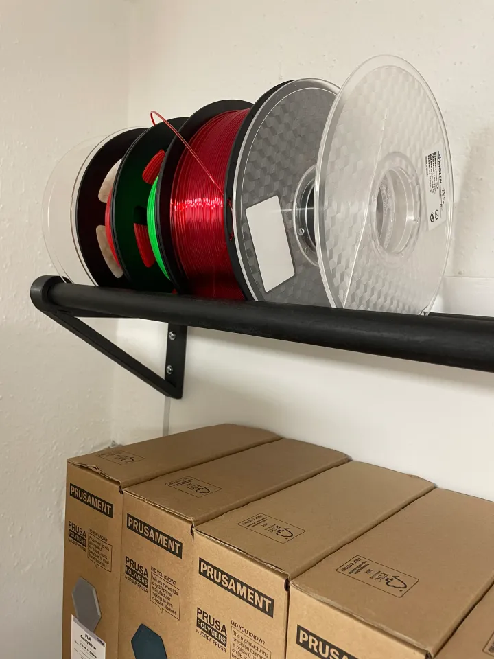 Filament Spool Holder two piece by TAB | Download free STL model ...