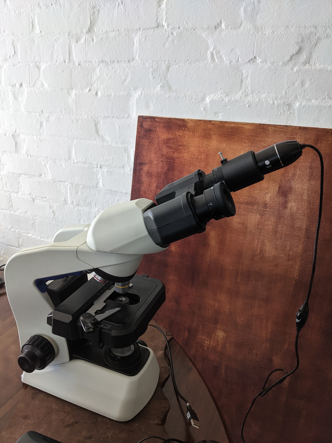 USB Microscope Mount Adaptor for Olympus CX23 by Cyan Download free