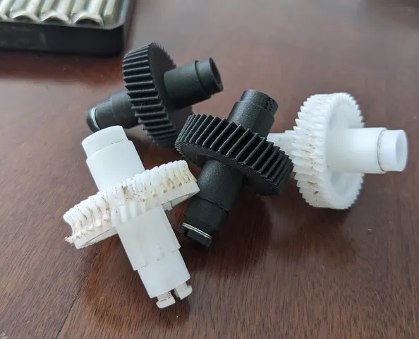 Replacement gears for a Taurus GRIO 913524 mixer