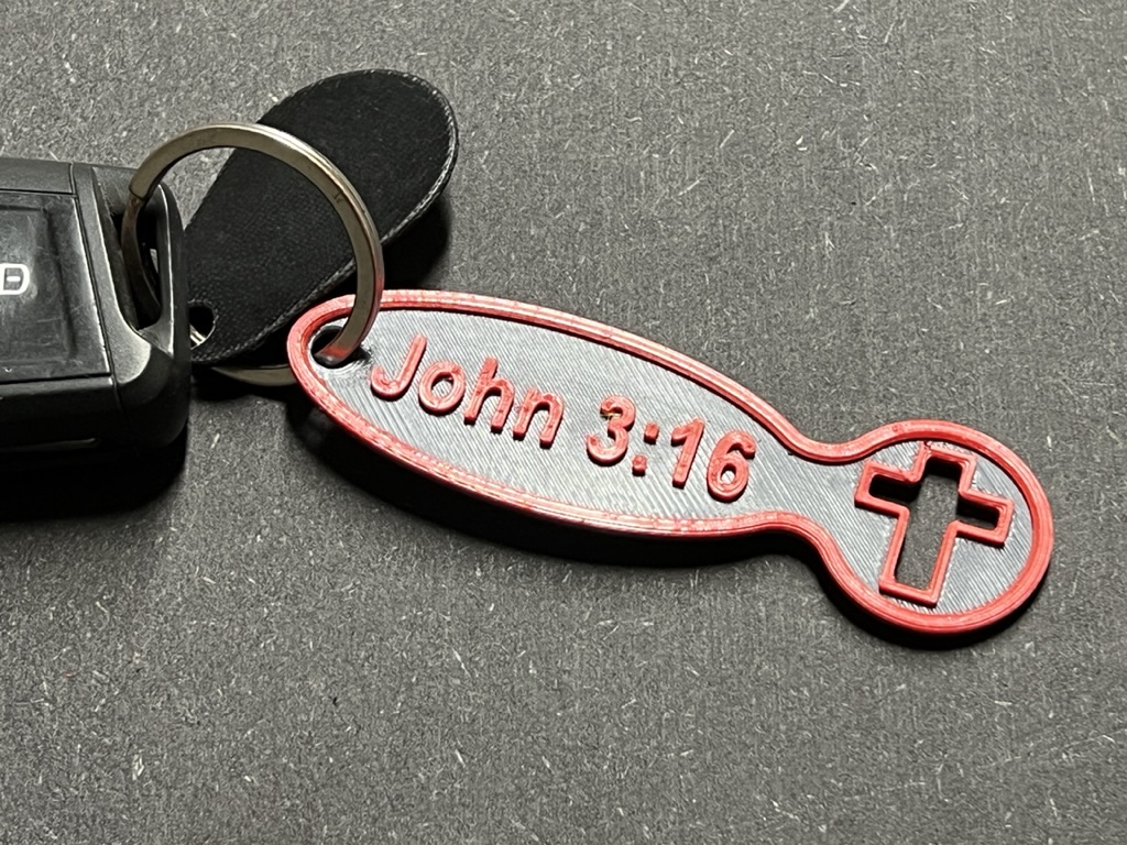 Trolley Coin Keyring 001