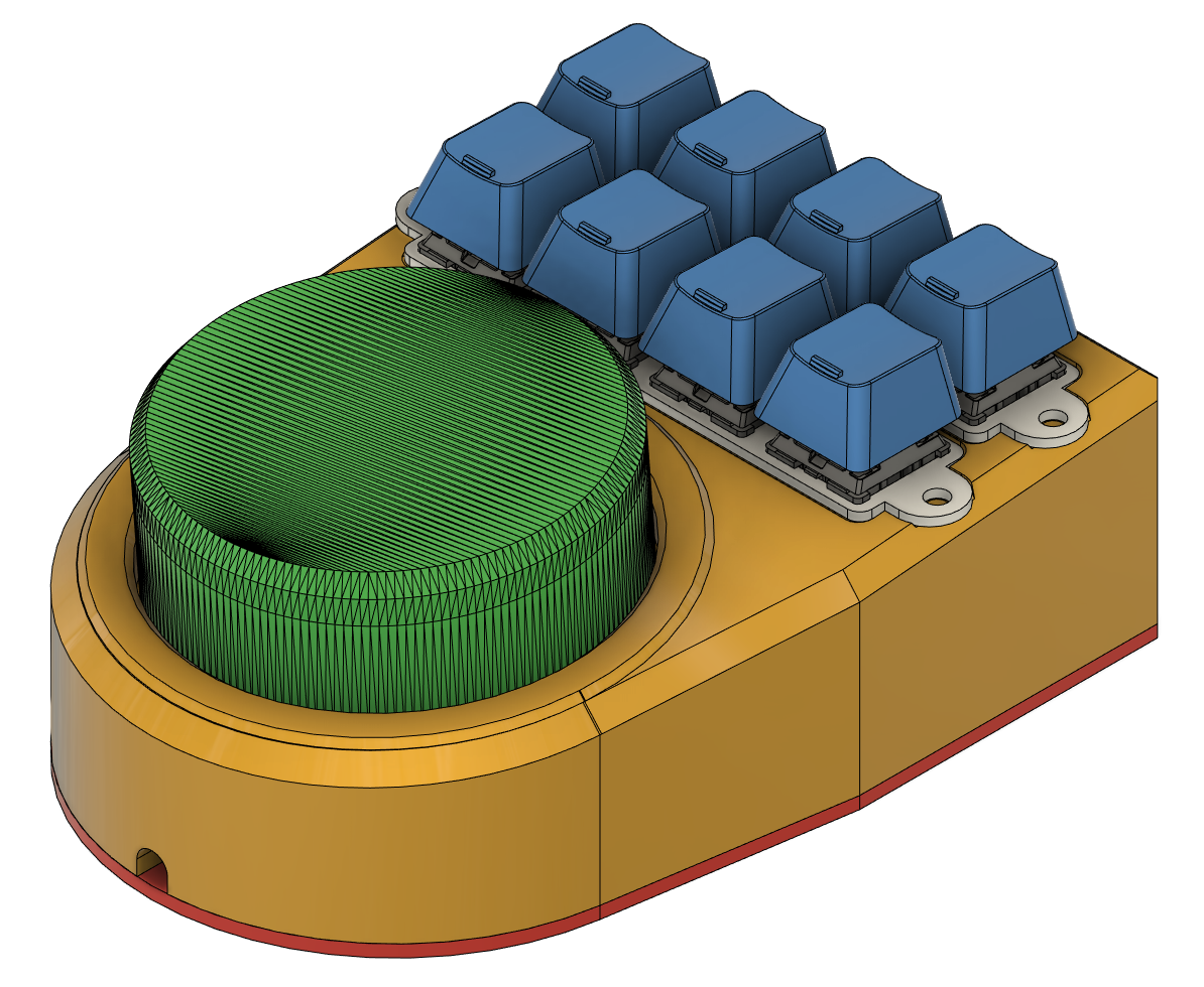 Miniatura 6 do modelo 3D VM's macro keyboard