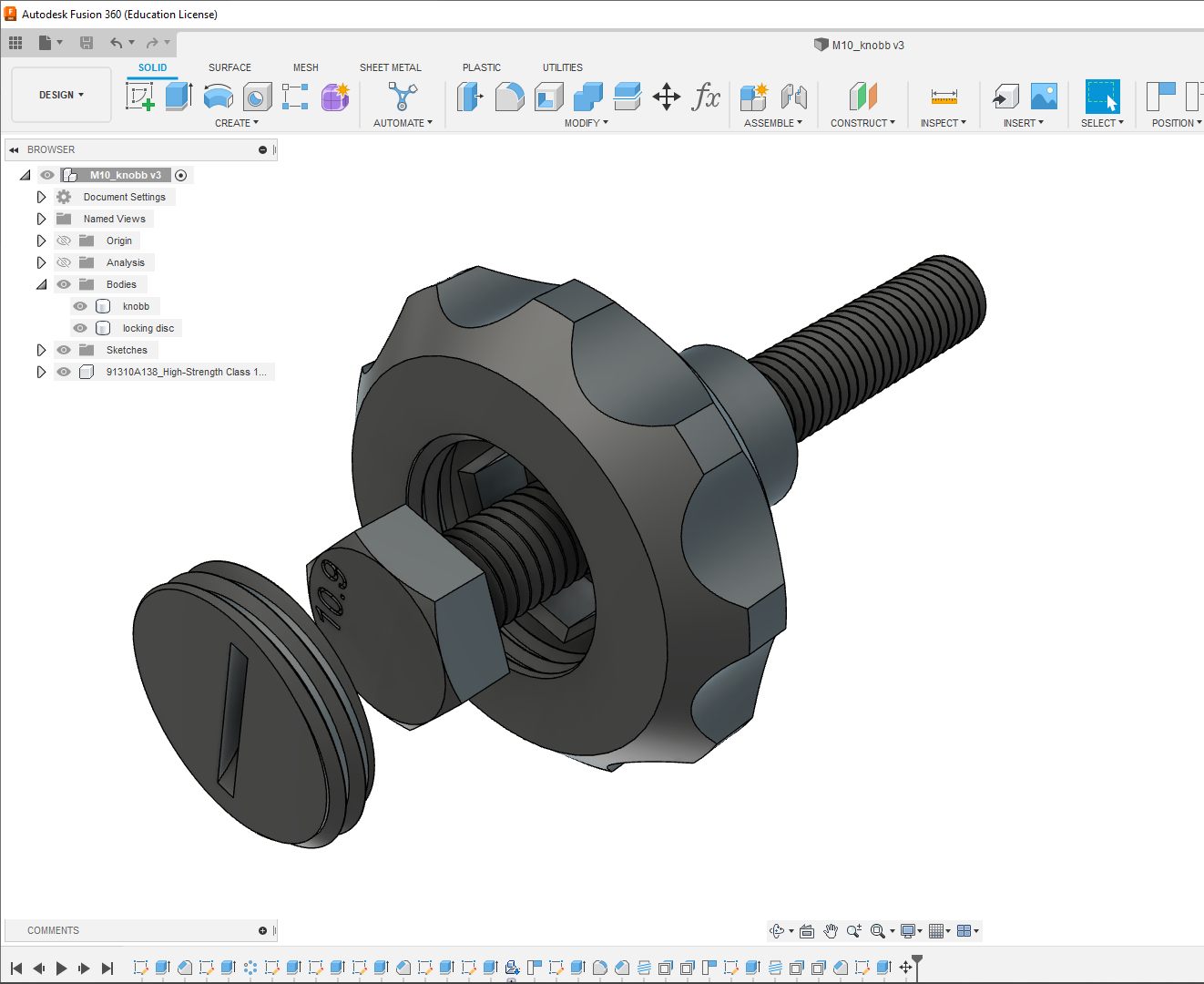 M10 knob by NiH | Download free STL model | Printables.com