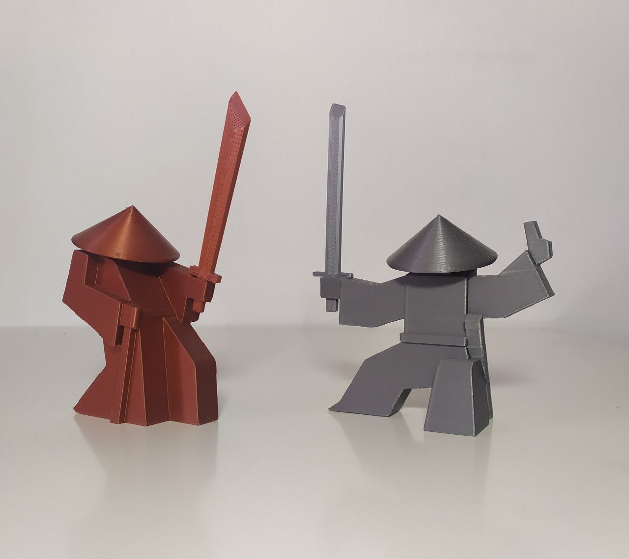 Samurai figures