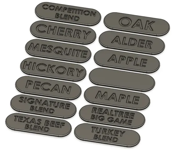 Wood Pellet Labels