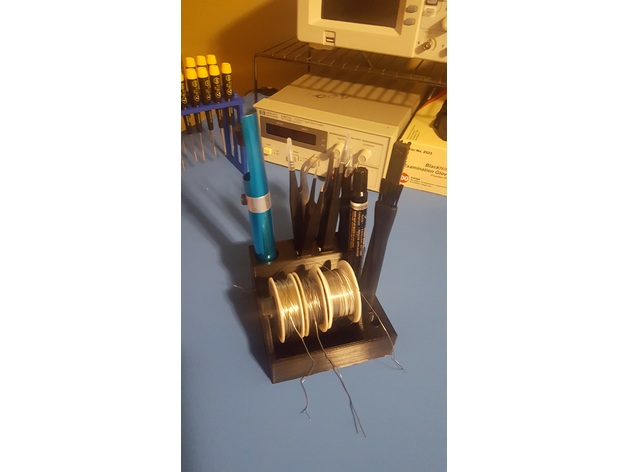 Solder Spool and Tool Holder