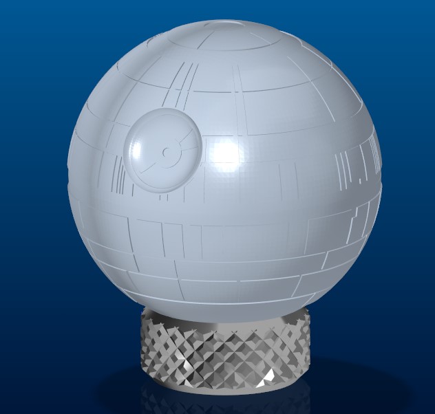 STAR WARS Death Star knob by LukynovoCZ Download free STL model