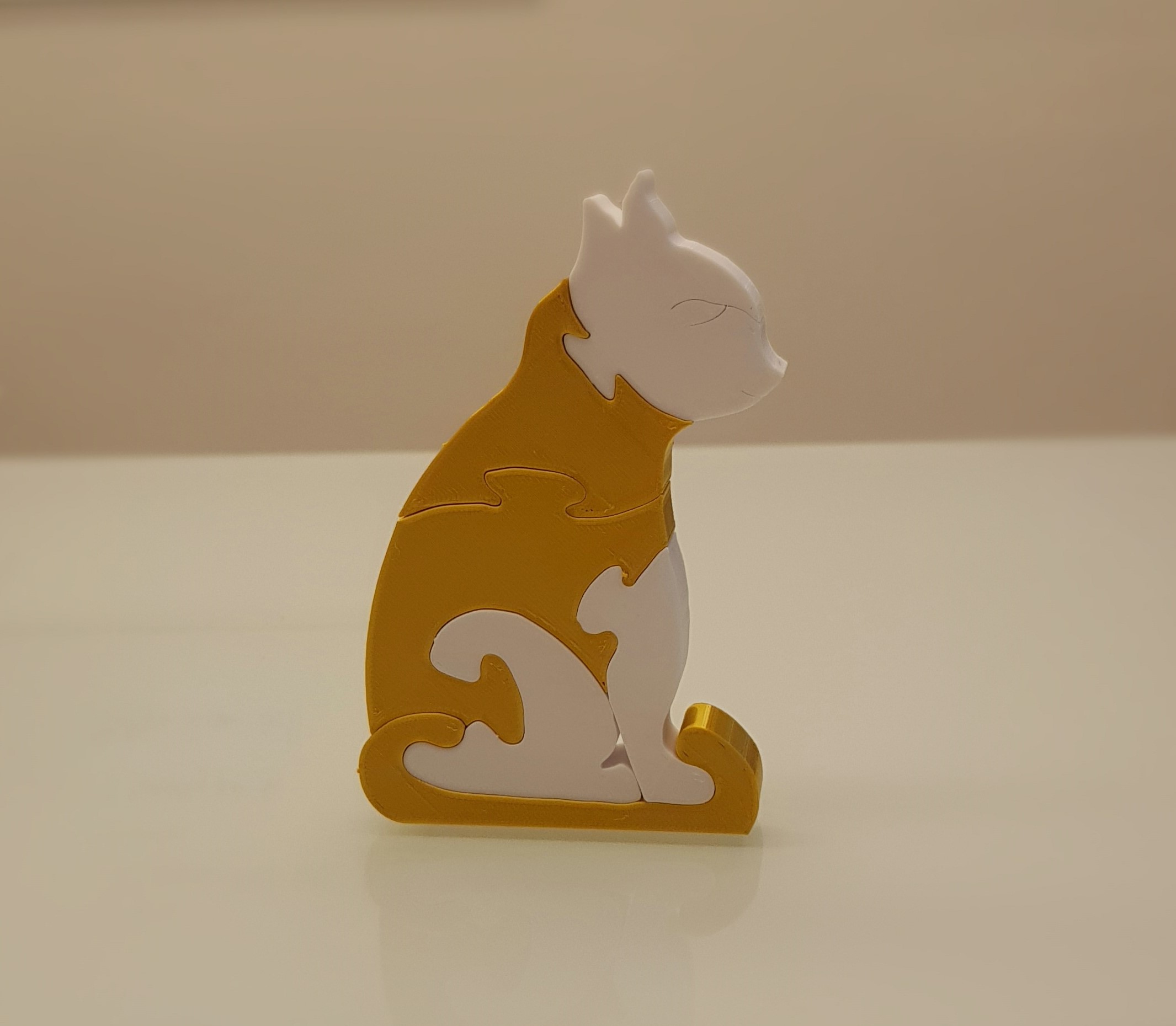 STL file CAT PUZZLE FEEDER 50MM TALL 50MM DIAMETER 1 HOLE 🐱・Model to  download and 3D print・Cults