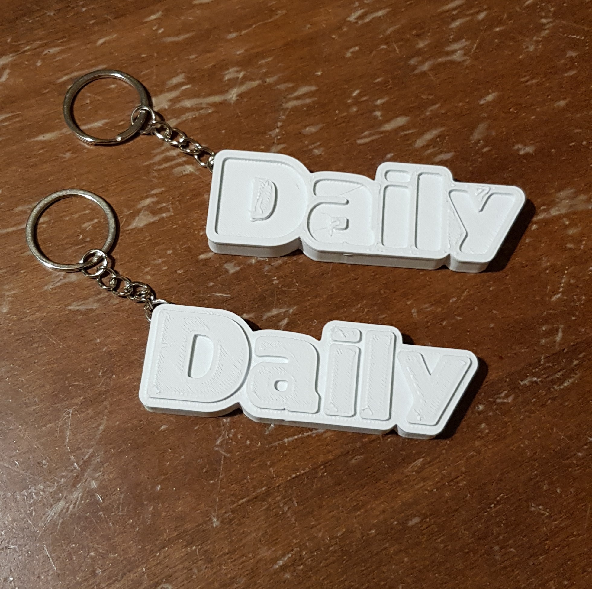 Fiat Daily Keychain