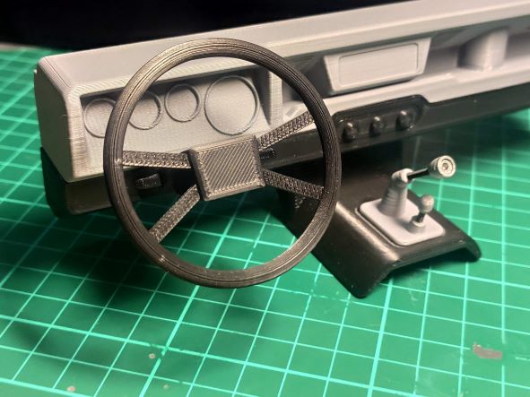 3D Sets Landy old style steering wheel