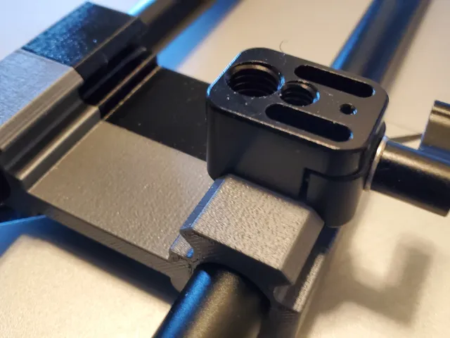15 mm Rail to dual NATO Rail Adapter 25 mm