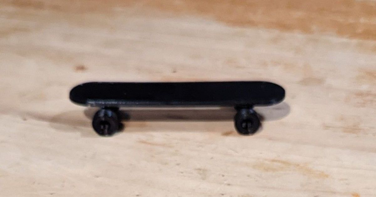 FULLY WORKING Fingerboard ALL 3DPRINTED by CROGKING Download free STL