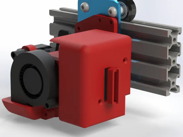 SW2 BIQU H2 V2S REVO Carriage Mount and fan duct 5015 and Bl-Touch 3.1