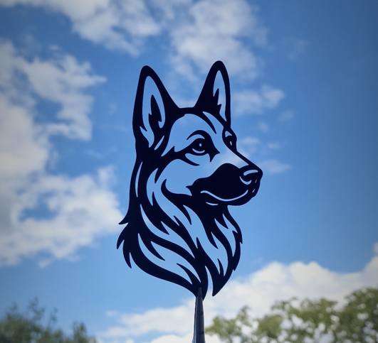German Shepherd Dog – 2D Wall Art