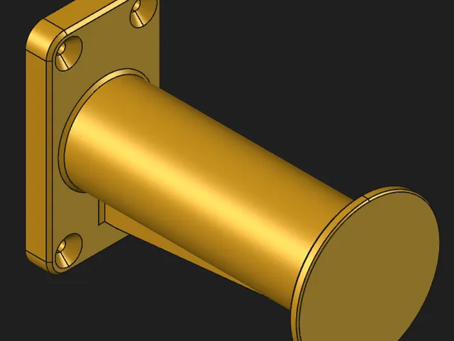 Simple spool holder [FreeCAD, STP, 3MF]